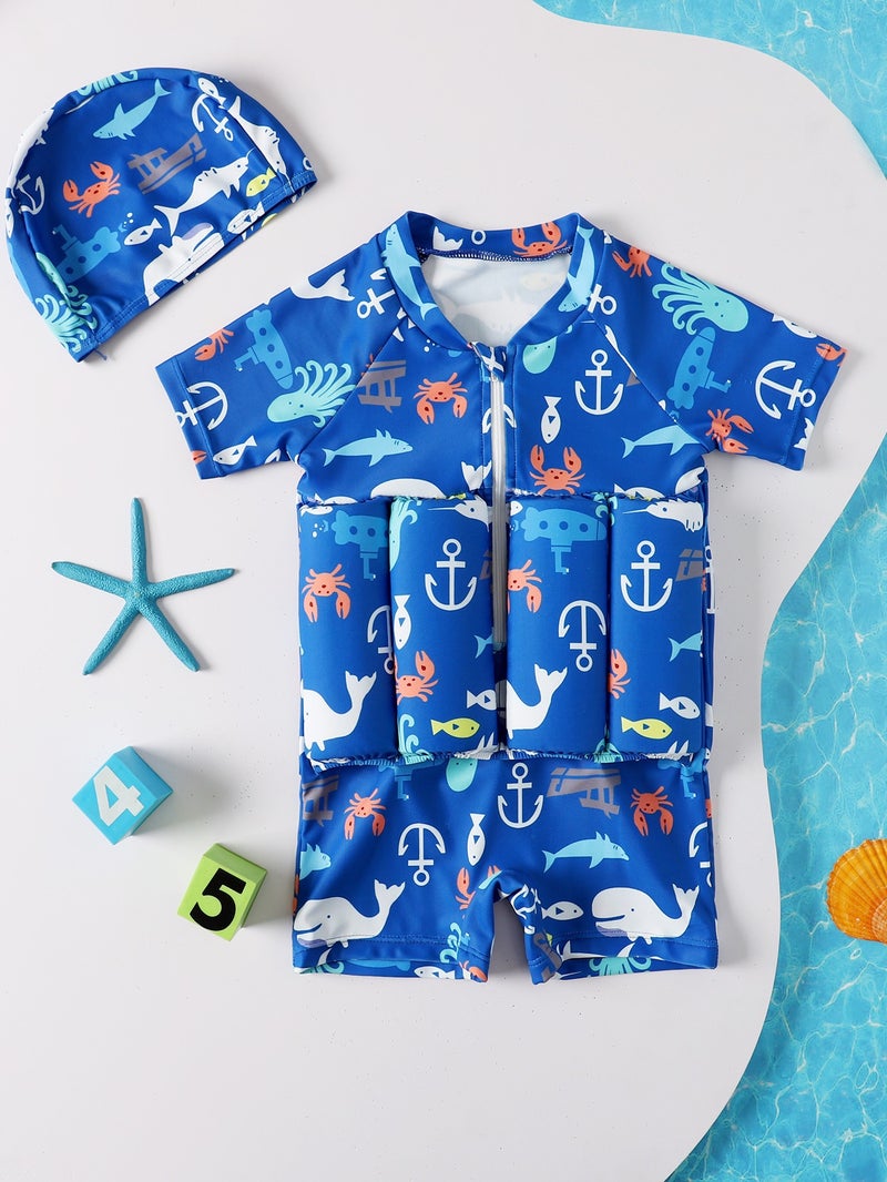 Children'S Buoyancy Swimsuit Baby Toddler Boy Girl Girl Baby Swimsuit One-Piece Floating Swimsuit Swimsuit - Image 2